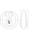 ABUS 24IB Diskus